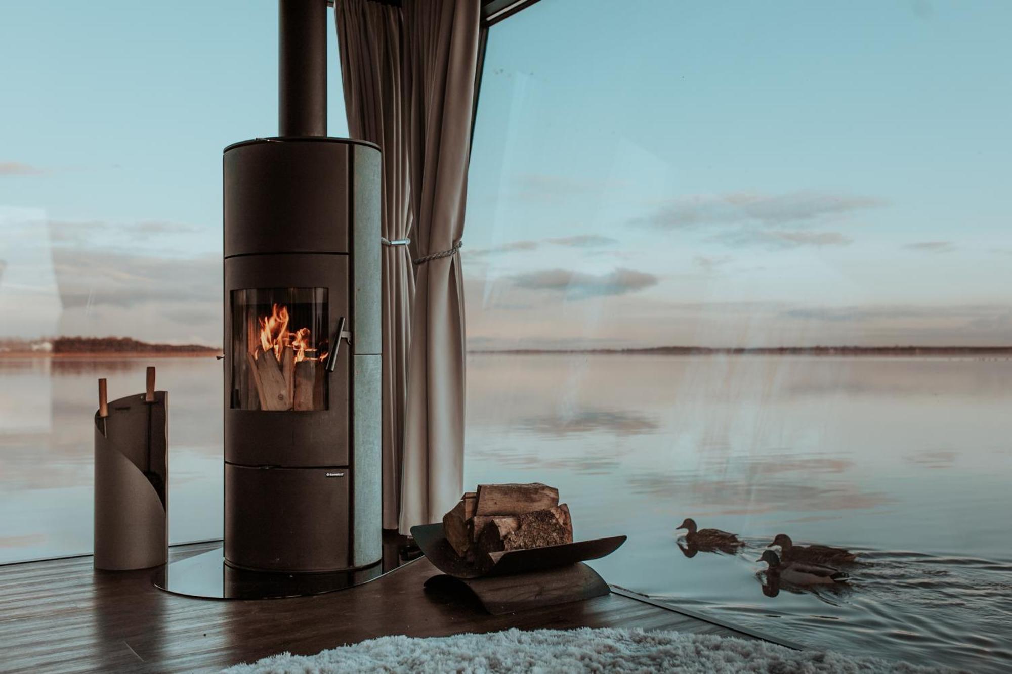Grand Ht Houseboats - Domki Na Wodzie - Sauna, Jacuzzi, Kominek Mielno  Kültér fotó
