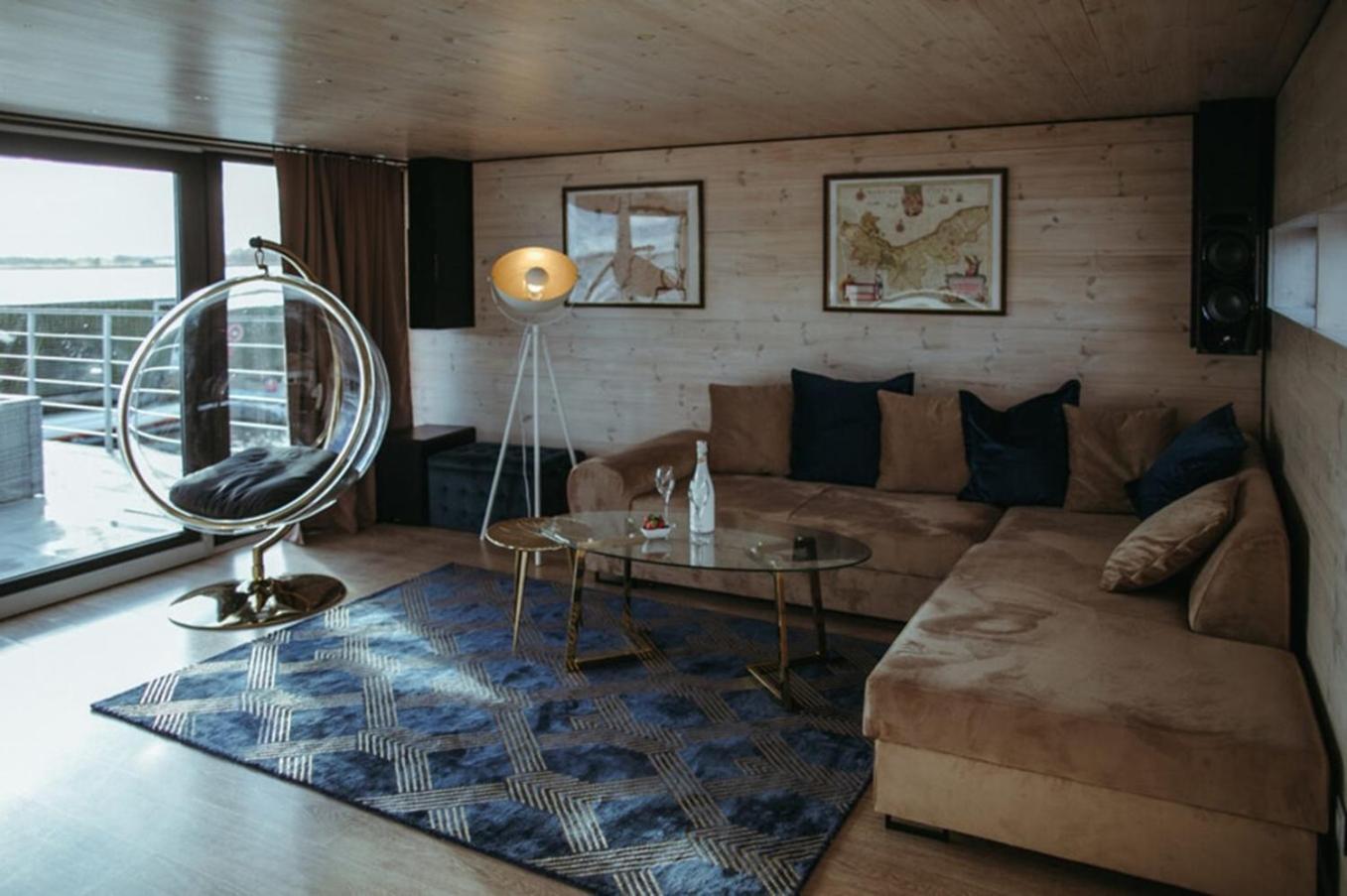 Grand Ht Houseboats - Domki Na Wodzie - Sauna, Jacuzzi, Kominek Mielno  Kültér fotó